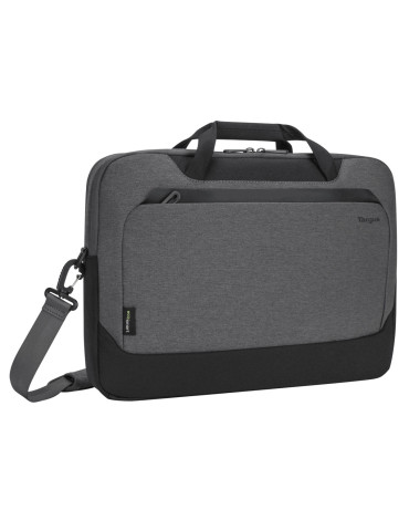 Targus CypressEco 39,6 cm (15.6") Salkku musta, Harmaa