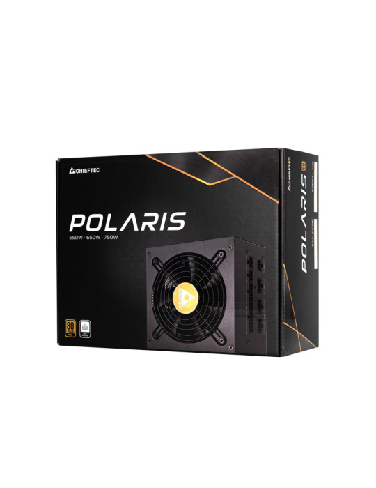 Chieftec Polaris power supply unit 650 W 20+4 pin ATX PS 2 Black