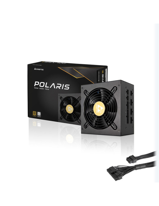Chieftec Polaris power supply unit 750 W 20+4 pin ATX PS 2 Black