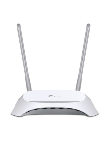 TP-Link TL-MR3420 langaton reititin Nopea Ethernet Yksi kaista (2,4 GHz) musta, Valkoinen