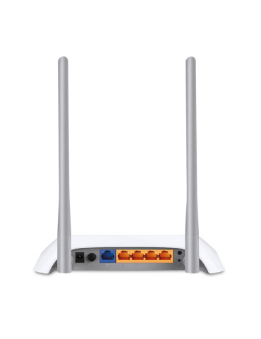 TP-Link TL-MR3420 langaton reititin Nopea Ethernet Yksi kaista (2,4 GHz) musta, Valkoinen