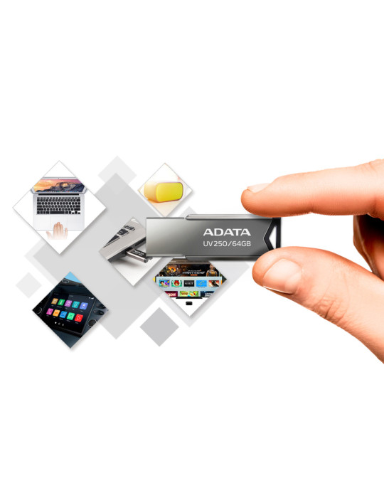 ADATA UV250 USB flash drive 32 GB USB Type-A 2.0 Silver
