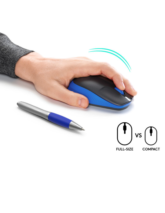 Logitech 910-005907 mouse Office Ambidextrous RF Wireless Optical 1000 DPI
