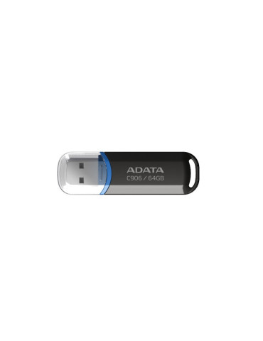 ADATA C906 USB-sticka 64 GB USB Type-A 2.0 Svart ADATA C906 USB-sticka 64 GB USB Type-A 2.0 Svart