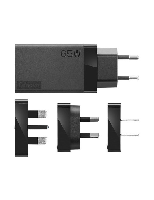 Lenovo 40AW0065WW mobile device charger Universal Black AC Indoor