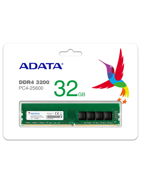 ADATA AD4U3200716G22-RGN memory module 32 GB 1 x 32 GB DDR4 3200 MHz