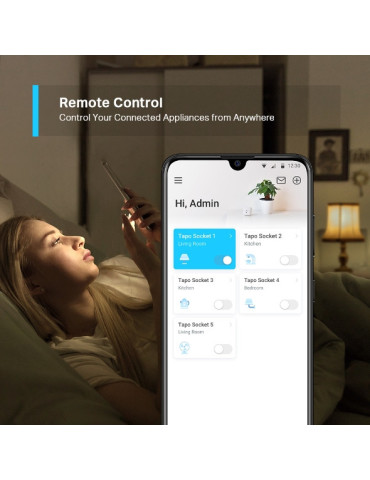 TP-Link Tapo P100 smart plug 2300 W Valkoinen