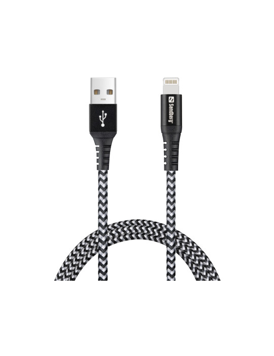 Sandberg Survivor Lightning Cable 1M