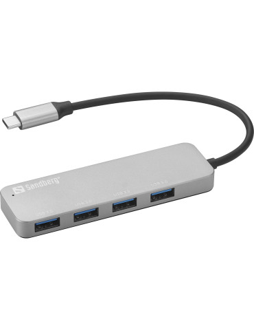 Sandberg USB-C to 4 x USB 3.0 Hub SAVER