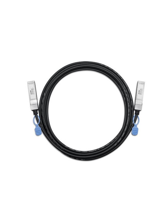 Zyxel DAC10G-3M InfiniBand fibre optic cable 118.1" (3 m) SFP+ Black