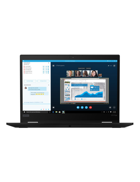Lenovo ThinkPad X13 Yoga Gen 1 Intel® Core™ i7 i7-10510U Hybrid (2-in-1) 13.3" Touchscreen Full HD 16 GB DDR4-SDRAM 512 GB SSD