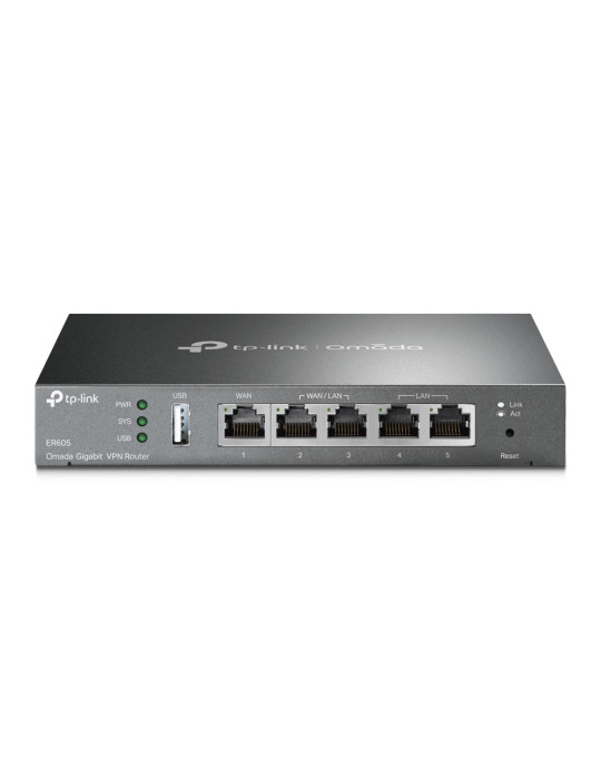 TP-Link Omada ER605 wired router Gigabit Ethernet Black