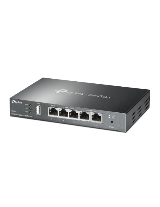 TP-Link Omada ER605 wired router Gigabit Ethernet Black