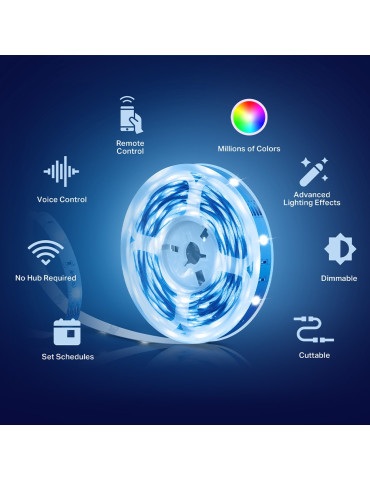 TP-Link Tapo L900-5 Universal strip light LED 13.5 W 196.9" (5000 mm)