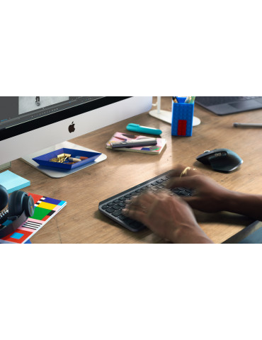 Logitech 920-010492 keyboard Universal RF Wireless + Bluetooth QWERTY Nordic Graphite