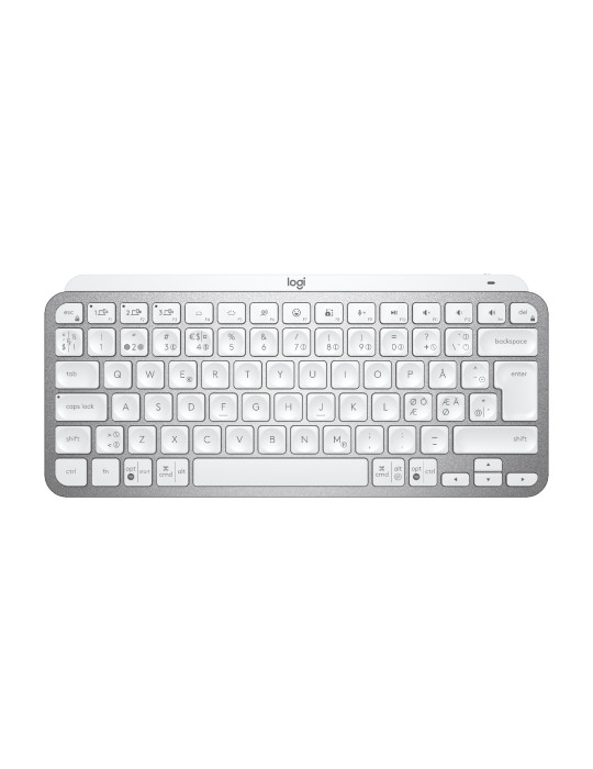 Logitech 920-010493 keyboard Universal RF Wireless + Bluetooth QWERTY Nordic Gray