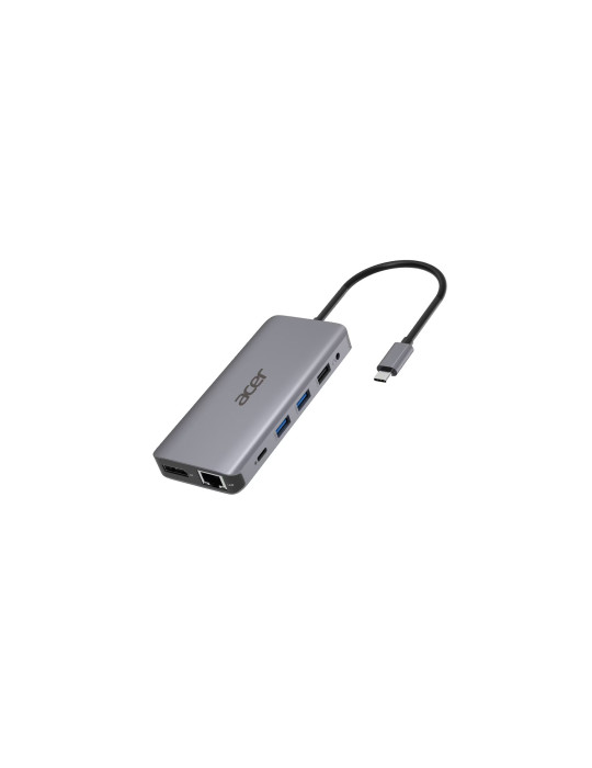 Acer 12-in-1 Type-C Dongle Wired USB 3.2 Gen 1 (3.1 Gen 1) Type-C Silver