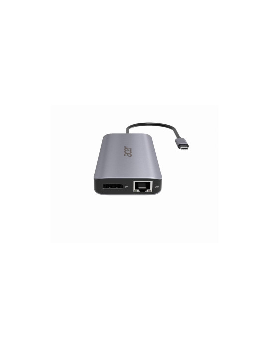 Acer 12-in-1 Type-C Dongle Wired USB 3.2 Gen 1 (3.1 Gen 1) Type-C Silver