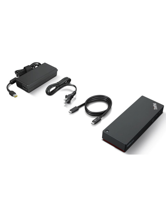 Lenovo ThinkPad Universal Thunderbolt 4 Smart Dock Wired Black