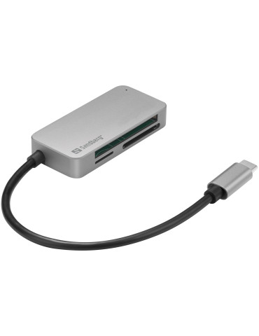 Sandberg 136-38 card reader USB 3.2 Gen 1 (3.1 Gen 1) Type-C Black