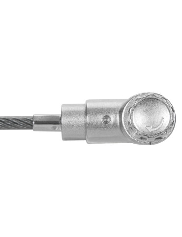 Targus ASP95MKGLX-25 kaapelilukko Hopea 2 m