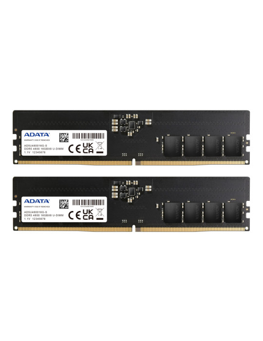 ADATA AD5U480016G-DT memory module 32 GB 2 x 16 GB DDR5 4800 MHz ECC
