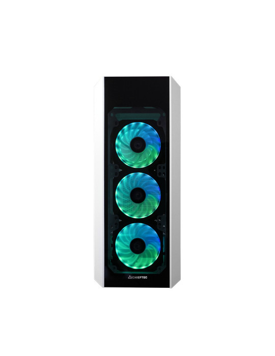 Chieftec GL-03W-OP computer case Midi Tower White
