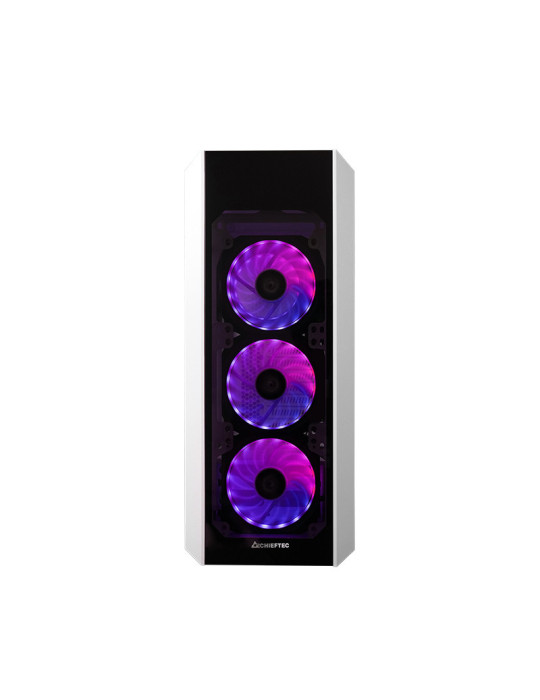 Chieftec GL-03W-OP computer case Midi Tower White