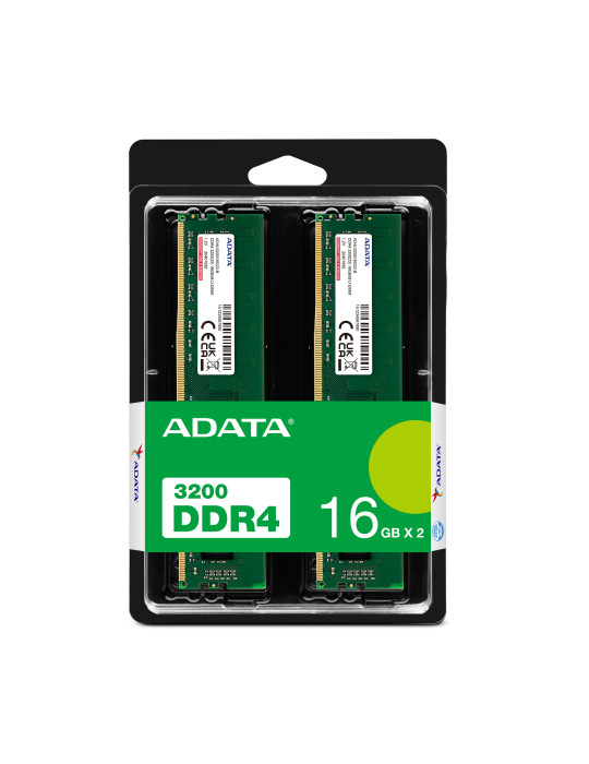 ADATA AD4U320016G22-DTGN memory module 32 GB 2 x 16 GB DDR4 3200 MHz