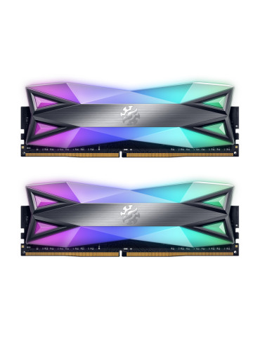 XPG SPECTRIX D60 RGB muistimoduuli 16 GB 2 x 8 GB DDR4 3600 MHz XPG SPECTRIX D60 RGB muistimoduuli 16 GB 2 x 8 GB DDR4 3600 MHz
