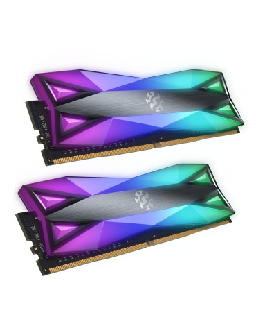 XPG SPECTRIX D60 RGB muistimoduuli 16 GB 2 x 8 GB DDR4 3600 MHz XPG SPECTRIX D60 RGB muistimoduuli 16 GB 2 x 8 GB DDR4 3600 MHz