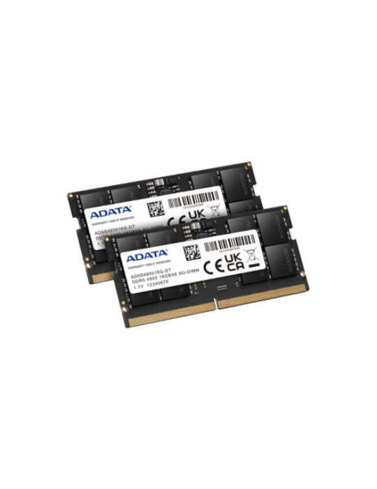 ADATA AD5S480032G-S memory module 32 GB 1 x 32 GB DDR5 4800 MHz