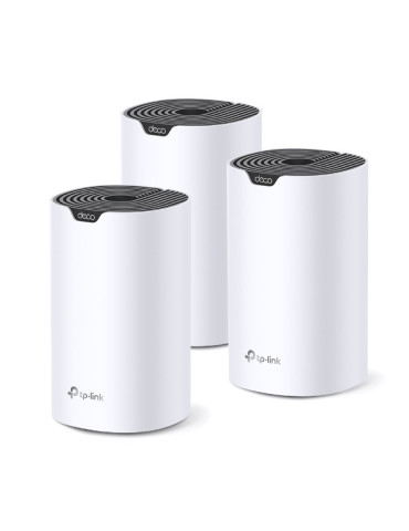 TP-Link Deco S7 (3-pack) Dual-band (2.4 GHz   5 GHz) Wi-Fi 5 (802.11ac) White, Black Internal