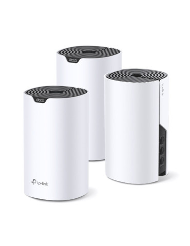 TP-Link Deco S7 (3-pack) Dual-band (2.4 GHz   5 GHz) Wi-Fi 5 (802.11ac) White, Black Internal