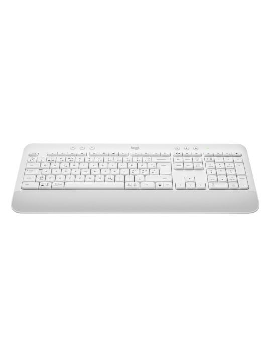 Logitech 920-010983 keyboard Office Bluetooth QWERTY Nordic White