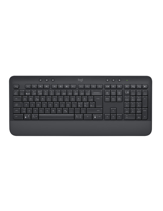Logitech 920-010951 keyboard Office Bluetooth QWERTY Nordic Graphite
