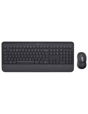 Logitech 920-011010 keyboard Mouse included Office Bluetooth QWERTY Nordic Graphite