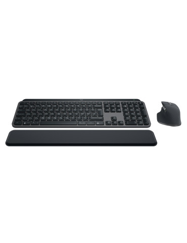 Logitech 920-010931 keyboard Mouse included Office RF Wireless + Bluetooth QWERTY Nordic Graphite