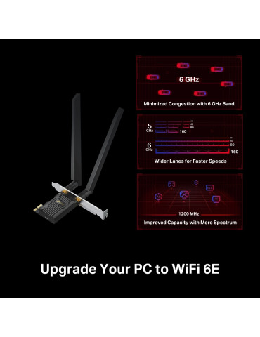 TP-Link Archer TXE72E Internal WLAN   Bluetooth 2402 Mbit s