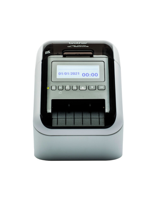 Brother QL-820NWBVMXX1 etikettskrivare direkt termal Färg 300 x 600 DPI 176 mm sek Kabel & Trådlös Nätverksansluten (Ethernet)