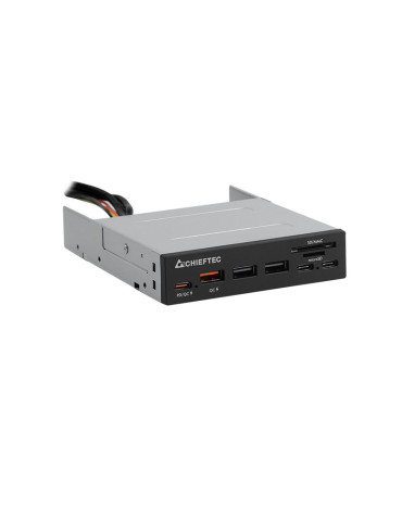Chieftec CRD-908H kortläsare USB 3.2 Gen 1 (3.1 Gen 1) Intern Svart