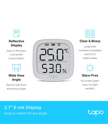 TP-Link Tapo T315 Indoor Temperature & humidity sensor Freestanding Wireless