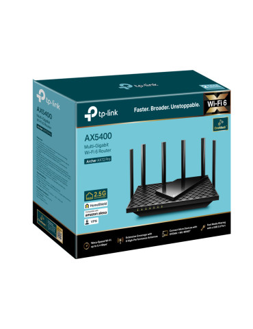 TP-Link Archer AX72 Pro wireless router Gigabit Ethernet Dual-band (2.4 GHz   5 GHz) Black