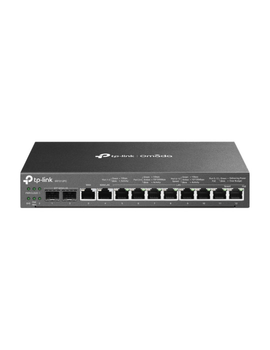 TP-Link Omada ER7212PC langallinen reititin Gigabitti Ethernet musta