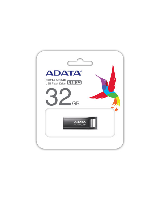 ADATA UR340 USB flash drive 32 GB USB Type-A 3.2 Gen 1 (3.1 Gen 1) Black