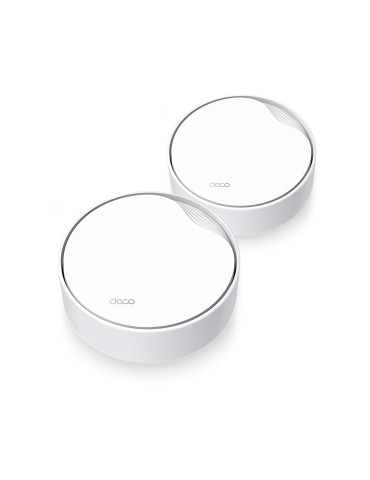 TP-Link DECO X50-POE(2-PACK) mesh wi-fi system Dual-band (2.4 GHz   5 GHz) Wi-Fi 6 (802.11ax) White Internal