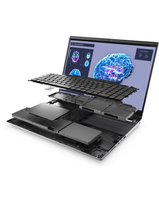DELL Precision 7680 Intel® Core™ i7 i7-13850HX Mobile workstation 16" Full HD+ 32 GB DDR5-SDRAM 1 TB SSD NVIDIA RTX 2000 Ada