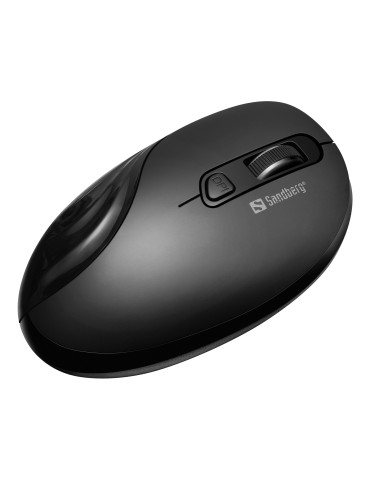 Sandberg 631-03 hiiri Office Vasenkätinen Langaton RF 1600 DPI