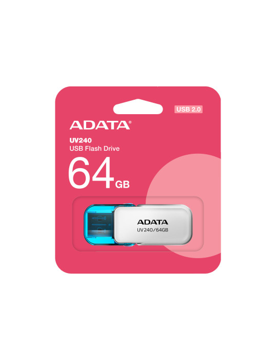 ADATA UV240 USB flash drive 64 GB USB Type-A 2.0 Blue, White