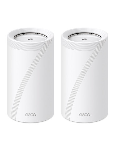 TP-Link Deco BE85 (2-Pack) Tri-band (2.4 GHz   5 GHz   6 GHz) Wi-Fi 7 (802.11be) White 4 Internal